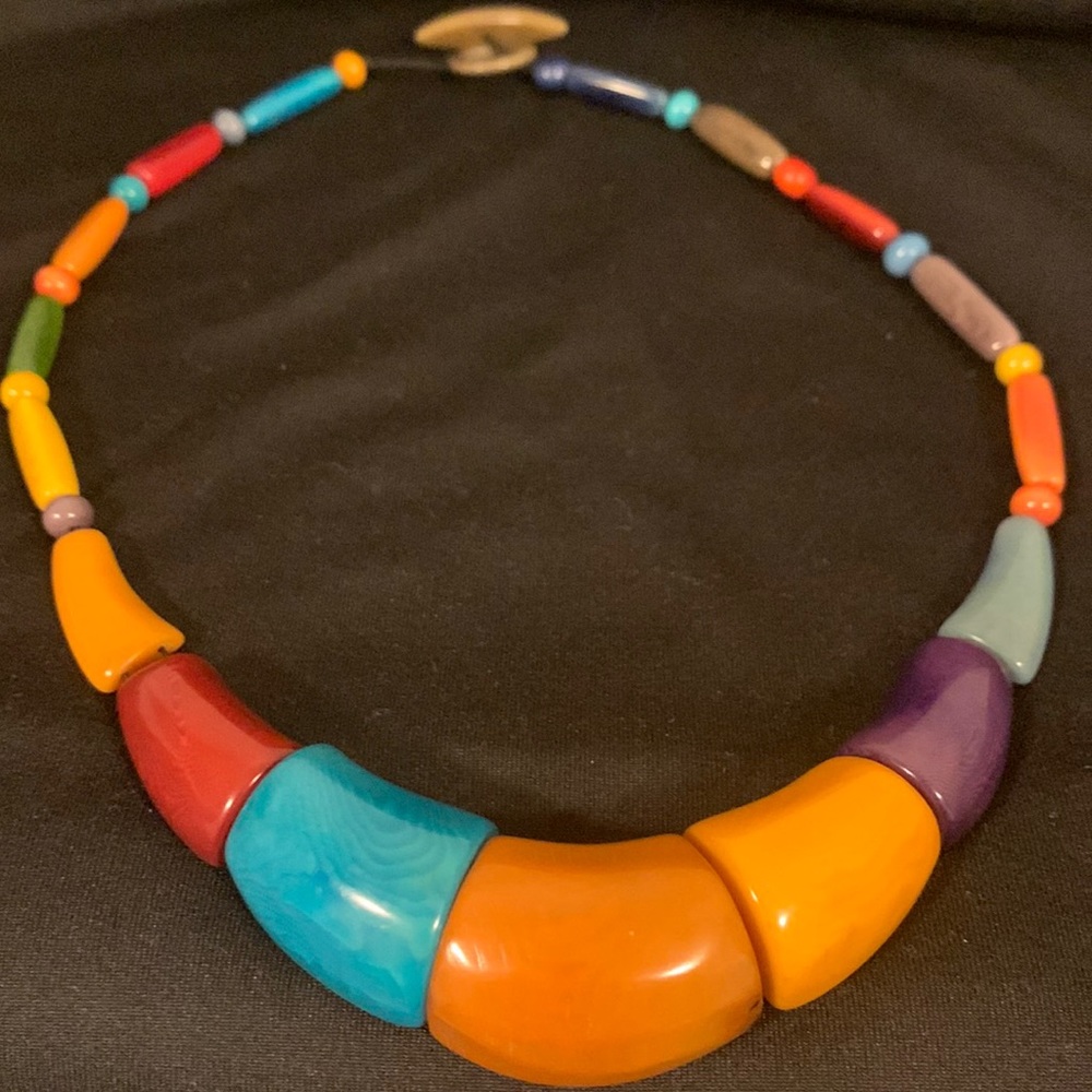 Fun colorful 18” necklace